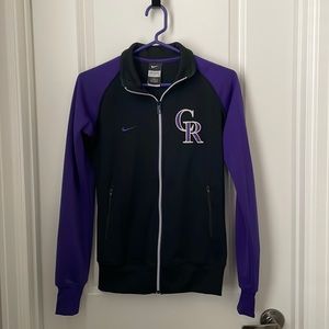 Nike MLB Colorado Rockies Zip Front Jacket